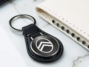 Citroen Cartera Llave Cuero Duradero Diseño Lujo Limitado